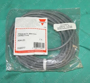 Interruptor de proximidad capacitivo Carlo Gavazzi A94-20 sensor de nivel electromático abierto - Imagen 1 de 2