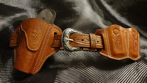 1911 hand tooled holster combo - Picture 1 of 4