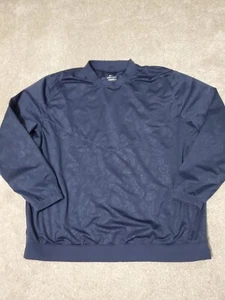 Nike Shield Jacket Uomo XL Blu Navy Golf Pullover Stampa All Over Giacca a Vento - Foto 1 di 7