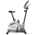 Gymax Magnetic Exercise Bike Indoor Cycling Bike w/ LCD Monitor & Pulse Sensor