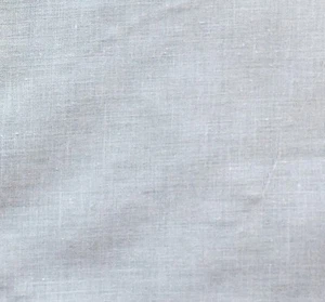 Voile 45" Wide 65% Poly 35% Cotton Fabric by the Yard - White D271.01 - Picture 1 of 1