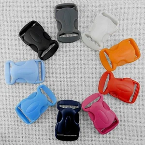 Kunststoff seitliche Entriegelungsschnallen Clips für Gurtband 25mm, Einzelverstellung, AHK - Bild 1 von 3