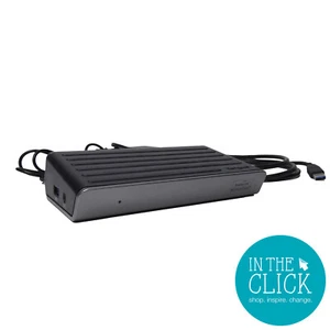 Targus DOCK130 USB 3.0 4K Universal Docking Station; SHOP.INSPIRE.CHANGE - Picture 1 of 4
