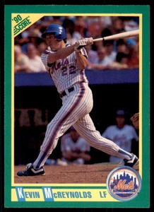 1990 Score Kevin McReynolds Baseball Cards #5