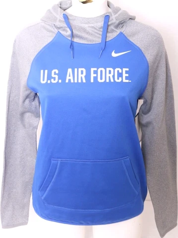 NEW USAF Air Force Falcons Nike Therma-Fit Sweatshirt Pullover Hoodie Womens M Cover