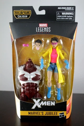JUBILEE X-Men 6" Marvel Legends 2019 Caliban wave BAF body Jubilation Jim Lee Cover