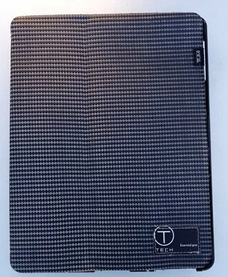 New T-Tech by TUMI Apple iPad and ipad 2 Case Checkered Wick Portfolio  - Image 1 of 4