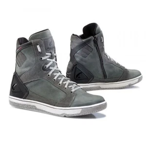 Zapatos Moto Forma Urbana Cuero Impermeable Hyper Antracita - Imagen 1 de 2