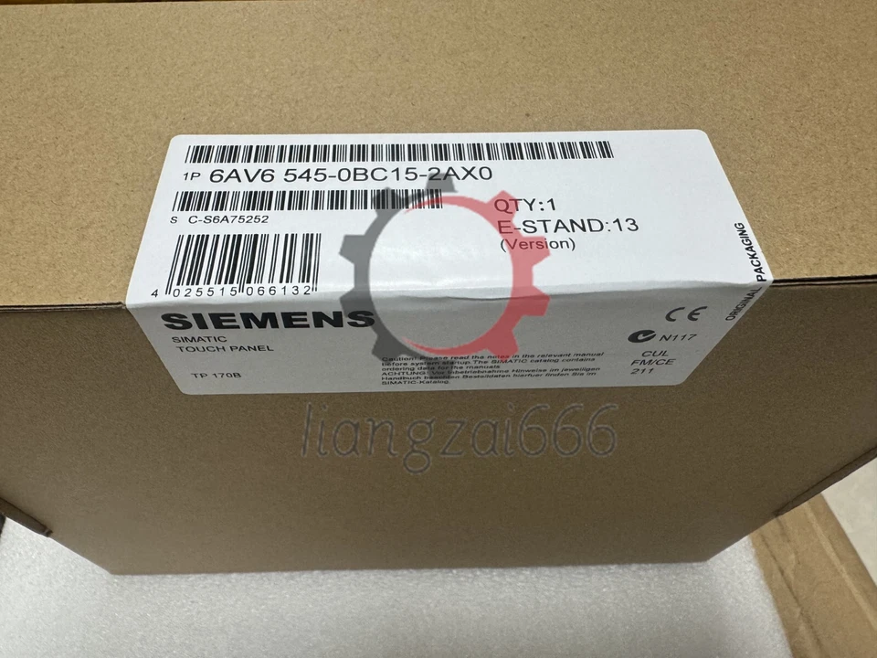 NEW IN BOX SIEMENS HMI TP170B Touch Panel 6AV6545-0BC15-2AX0 6AV6 545-0BC15-2AX0 - Image 1 of 4