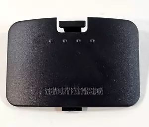 Schwarz Nintendo 64 Jumper Pak Deckel Memory Expansion Cover Ersatz - Markenlos - Bild 1 von 12