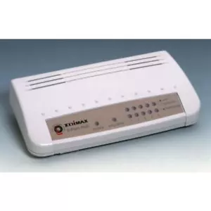 Edimax 5-Port Ethernet Hub. 10 Base- T Hub Not Tested No Power Cord (7.5V DC) - Picture 1 of 4