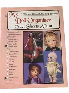 MY DOLL ORGANIZER FACT SHEETS ALBUM: OVER 60 FACT SHEETS By Hobby House Press - Picture 1 of 18