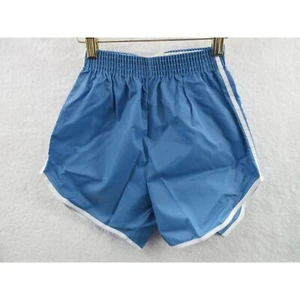 VINTAGE NWOT EMPIRE Union Made NYC Gym Coach Youth Medium 24-26" Nylon Shorts - Picture 1 of 9