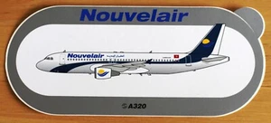 Nouvelair (Tunisia) Airbus A320 Airline Sticker - Picture 1 of 1