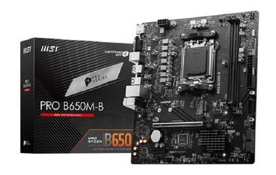 MSI AMD PRO B650M-B AM5 DDR5 Micro ATX Gaming Motherboard - Image 1 of 4