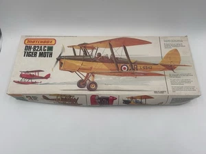 Vintage Matchbox De Havilland DH-82A/C Tiger Moth Model Kit- 1/32 Scale - PK-505 - Picture 1 of 4