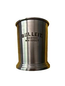 Taza de julepe Bulleit Bourbon Frontier de aluminio como nueva usada - Imagen 1 de 4