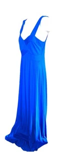 Spense Women Formal Knit Dress Sweetheart Style Periwinkle Blue Maxi Sz M 112 - Picture 1 of 4