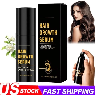 HaloGrow Hair Growth Spray 100ml Natural Hair Thickening Gentle Regrowth Mist - Image 1 of 4