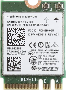 SCHEDA RETE INTEL 8260NGW AC 8260 WIFI M.2 BLUETOOTH NGW 802.11ac/a/b/g/n - Foto 1 di 4