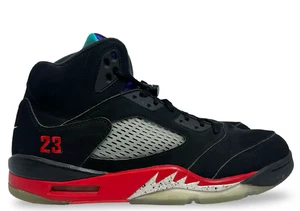 Talla 11 USADO SIN CAJA - Jordan 5 Retro Top 3 CZ1786-001 - Imagen 1 de 7