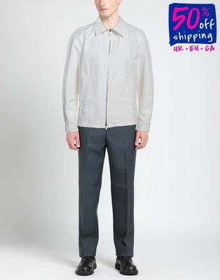 Chaqueta Emporio Armani PVP €480 IT52 US42 UK42 XL Mezcla Seda Texturizada Foto 1 de 4