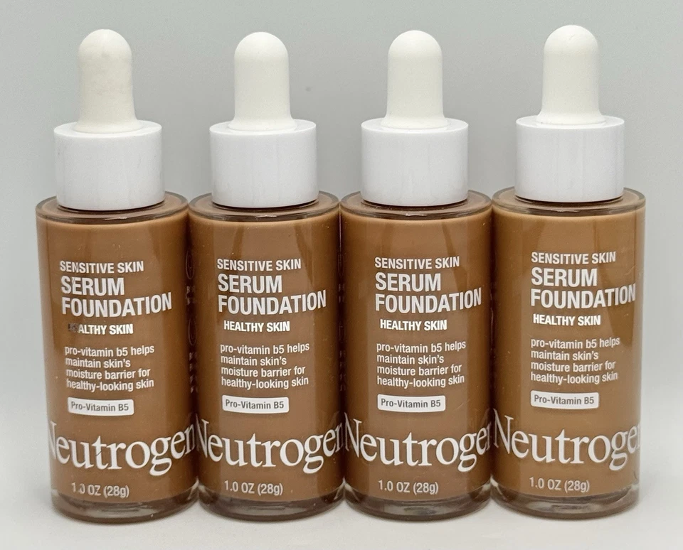 Neutrogena Sensitive Skin Serum Foundation 1 oz. - Medium/Deep 03 - (4 Pack) - Image 1 of 2