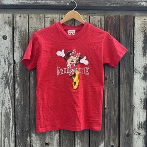 Camiseta De Colección Años 90 Minnie Mouse Disneyland Niños Jóvenes Hecha en EE. UU. Talla L - Imagen 1 de 6