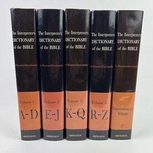 Dolmetscherwörterbuch der Bibel 5-bändiges Set für Bibelstudium & Forschung - Bild 1 von 24