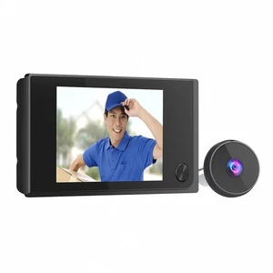 720P HD Digital Door Viewer Camera With 120 Degree Wide Angle for Home Use - Picture 1 of 9