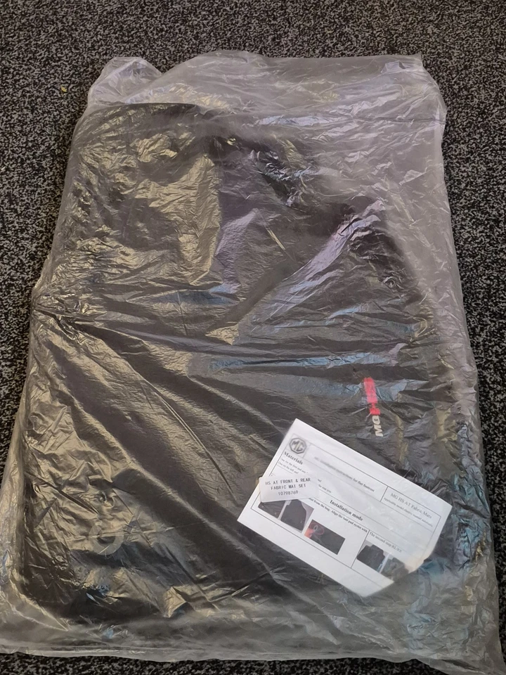 Brand New Genuine New MG HS  HS Premium Fabric Floor Mats 10798769 - Image 1 of 4
