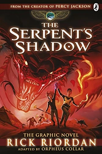 The Serpent's Shadow: The Graphic Novel by Rick Riordan NEW Paperback - Image 1 of 1