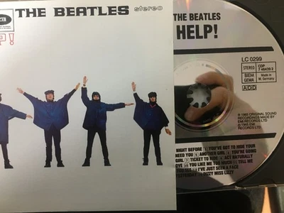THE BEATLES - Help CD EMI West Germany Full Silver No Apple Logo CDP 7 46439 2 - Image 1 of 2