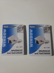 2 Prime-Line U-10551 Schiebefensterschloss mit Rändelschraube Defender Security 2er Pack - Bild 1 von 2
