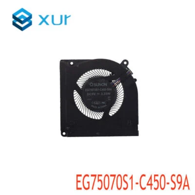 Laptop CPU Cool Fan EG75070S1-C450-S9A DC5V 2.25W 4Pin THER7GK5C6-1421 GK5CN61 - Image 1 of 4