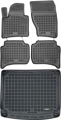 Rezaw-Plast Car Mats Set for 2011-2018 Porsche Cayenne Floor Mats & Cargo Mat 3D Foto 1 de 4