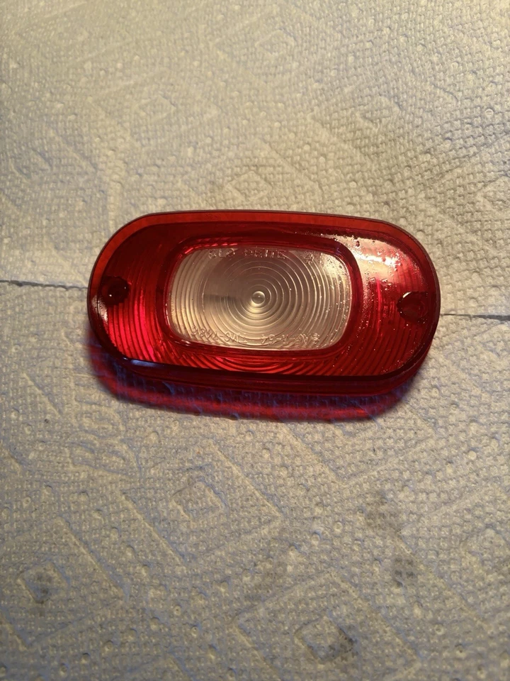 1964 MERCURY MONTCLAIR MONTEREY BACK UP TAIL LIGHT LENS - Image 1 of 2