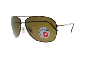 RAY-BAN Titanium Brown / Brown Polarized RB8052 158/83 61 - Bild 1 von 1
