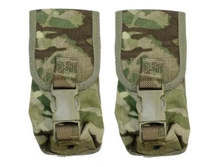 2 x Excedente Ejército Británico MTP Camuflaje GRANADA DE HUMO Bolsa Grado 1 - Imagen 1 de 1