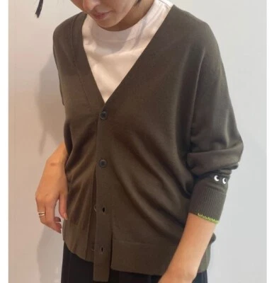 UNIQLO x ANYA HINDMARCH Merino Oversized V-Neck Cardigan 476105 New Japan - Image 1 of 4