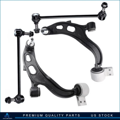 Ajuste para Ford Flex 2013-2018 4x brazo de control inferior delantero y barra estabilizadora de rótula Foto 1 de 4