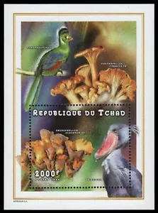 Chad 1998 - Mi-N.o Bloque 284 A ** - Estampillada sin montar o nunca montada - Pájaros / Pájaros - Imagen 1 de 1