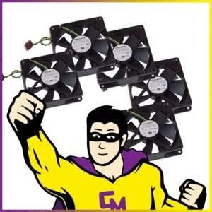 Satz X5 Ventilatoren FOXCONN PVA092G12H 580230-001 12V 0,40A 4-Pin - Bild 1 von 5