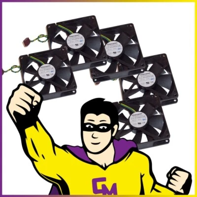 Satz X5 Ventilatoren FOXCONN PVA092G12H 580230-001 12V 0,40A 4-Pin - Bild 1 von 4