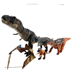 Jurassic World Dominion Spielzeug 5 Stück Dinosaurier Action und Sounds - Bild 1 von 6