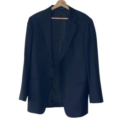ARMANI COLLEZIONI MEN'S SINGLE BREASTED  BLACK  WOOL BLAZER  SIZE 40R - Image 1 of 4