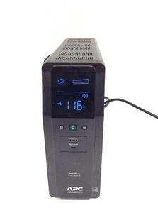 APC Back-UPS Pro 1000S BR1000MS 10-Outlet Tower Battery Backup UPS WORKING - Picture 1 of 9