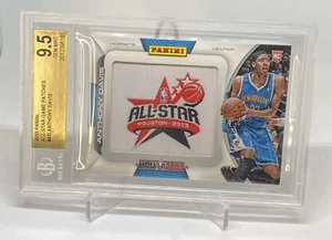ANTHONY DAVIS ROOKIE RC 2013 ALL STAR GAME PATCHES BGS 9.5  GEM MINT POP 2 RARE - Picture 1 of 12