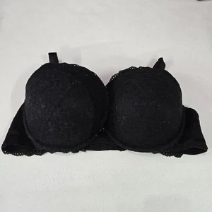 Torrid Curve Women Bra 42DD Black Push Up Underwired Lace Convertible - Picture 1 of 10