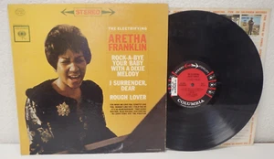 The Electrifying ARETHA FRANKLIN 1962 6-eye stereo promo LP Columbia CS 8561 - Picture 1 of 10